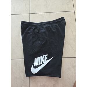 Nike Sportswear Sweat Shorts Size Xl Drawstring Black Workout